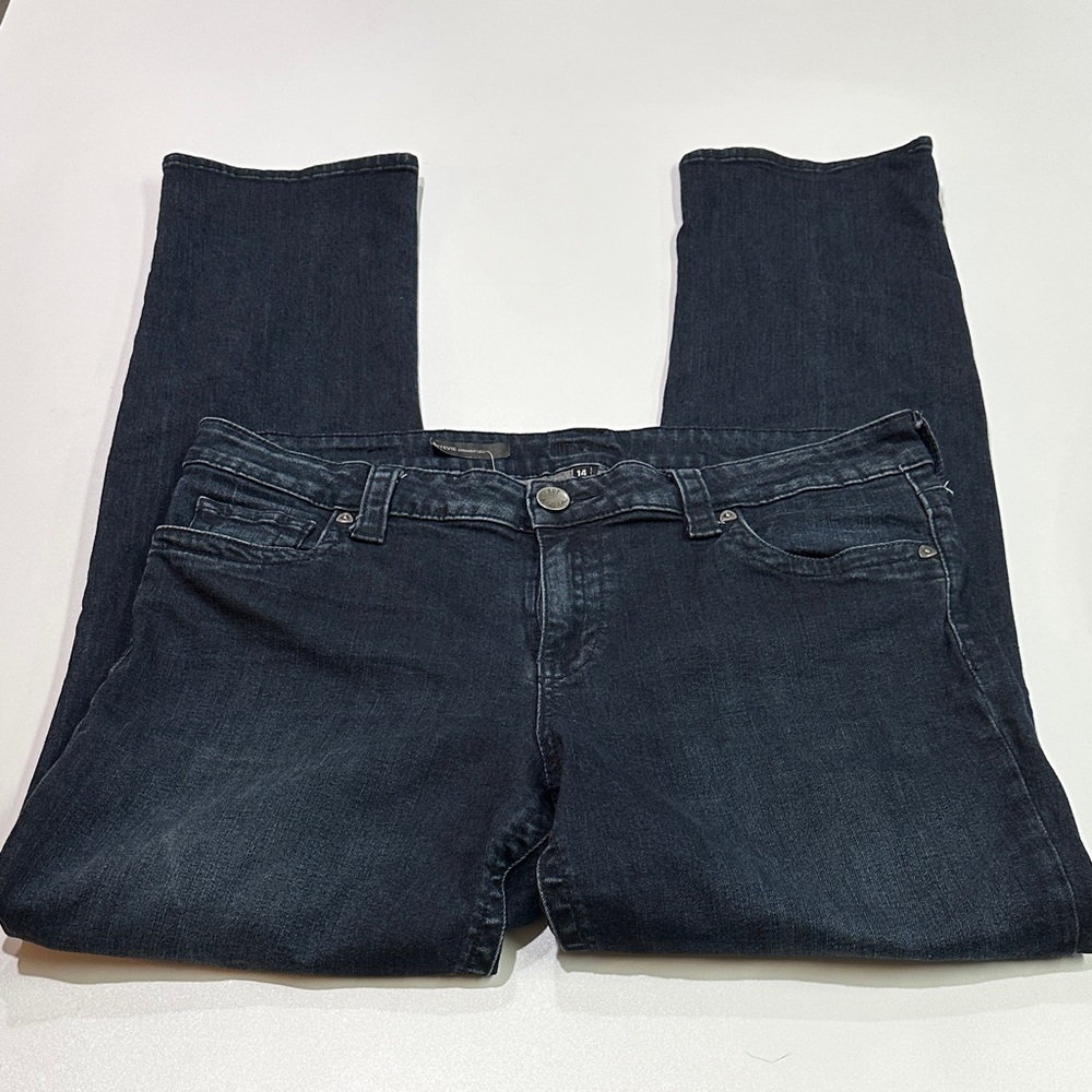 Kut from the Kloth Dark Wash Straight Leg Jeans